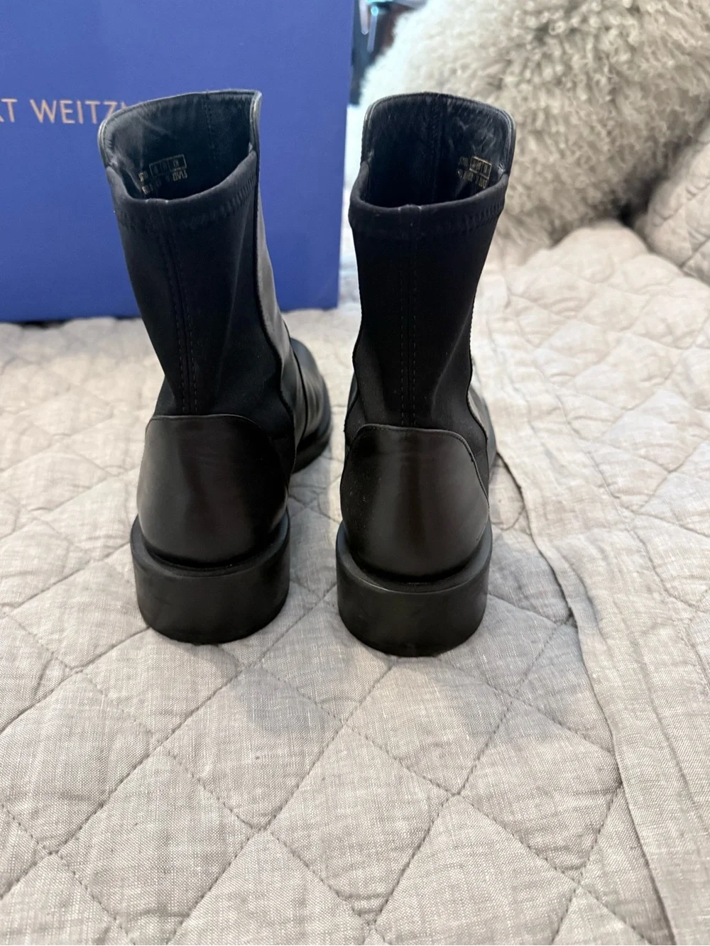 Stuart Weitzman 5050 Bold Booties Size 37/ 6.5